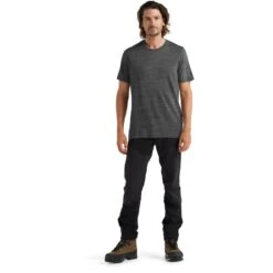 Icebreaker Tech Lite II T-Shirt Men - Gritstone Hthr 9 Icebreaker Tech Lite II T-Shirt Men - Gritstone Hthr -Icebreaker icebreaker mens tech lite ii t shirt gritstone hthr 4 1458667