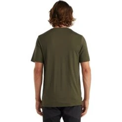 Icebreaker Tech Lite II T-Shirt Men - Loden -Icebreaker icebreaker mens tech lite ii t shirt loden 4 1037801