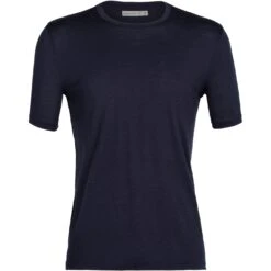 Icebreaker Tech Lite II T-Shirt Men - Midnight Navy 11 Icebreaker Tech Lite II T-Shirt Men - Midnight Navy -Icebreaker icebreaker mens tech lite ii t shirt midnight navy 1 1144565