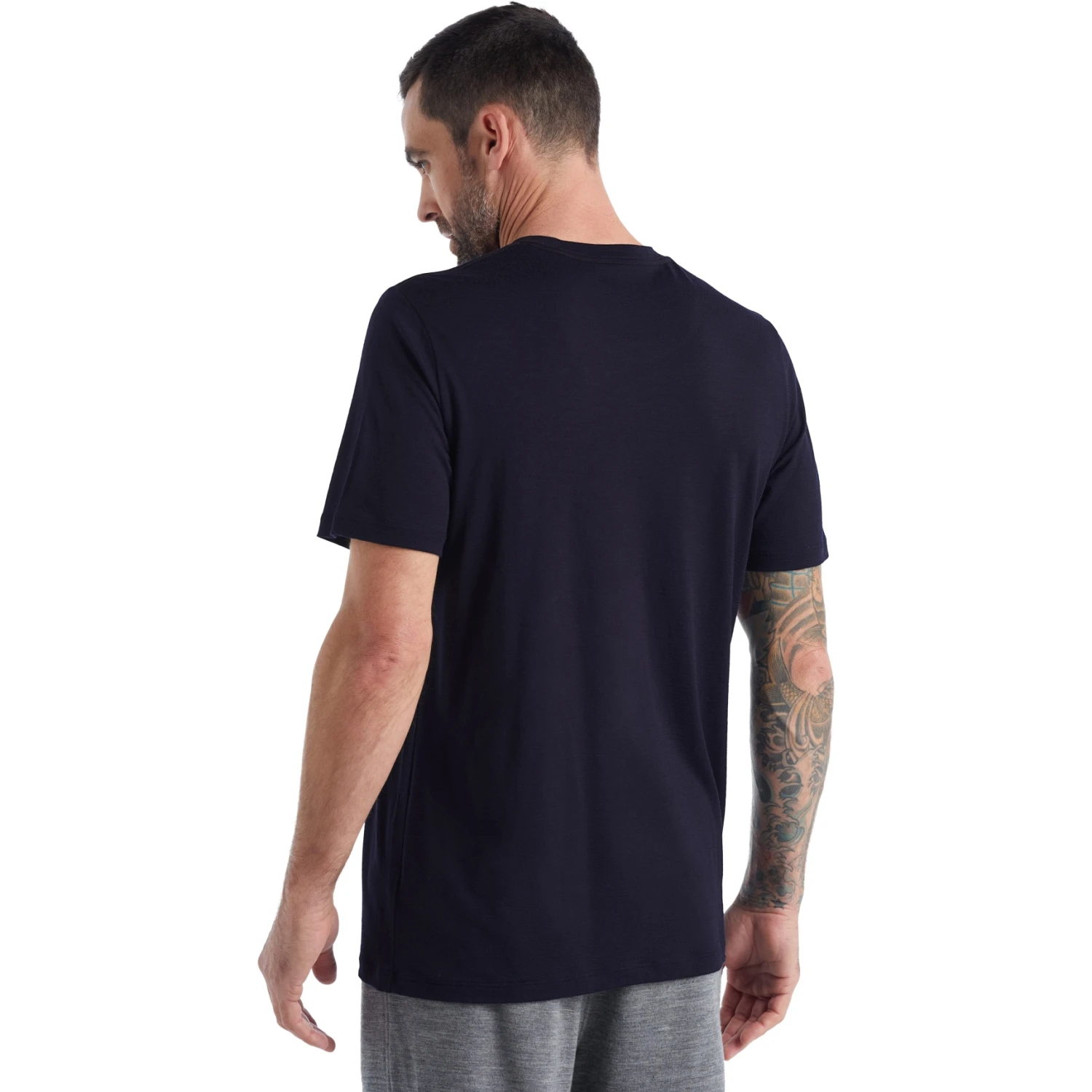 Icebreaker Tech Lite II T-Shirt Men - Midnight Navy 4 Icebreaker Tech Lite II T-Shirt Men - Midnight Navy - Image 2