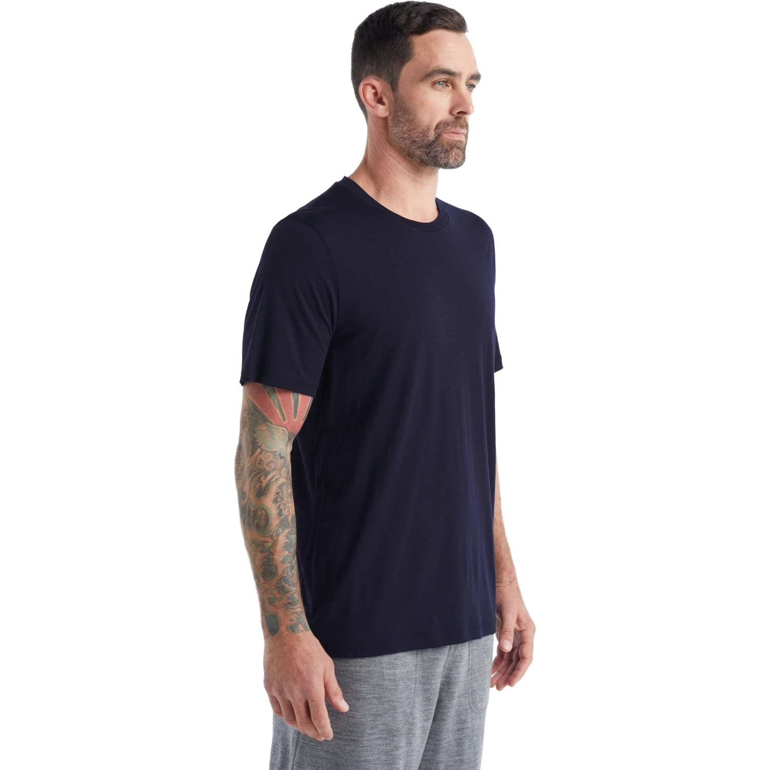 Icebreaker Tech Lite II T-Shirt Men - Midnight Navy 7 Icebreaker Tech Lite II T-Shirt Men - Midnight Navy - Image 5