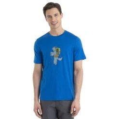 Icebreaker Tech Lite II Tech Head Short Sleeve Tee Men - Lazurite