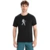 Icebreaker Tech Lite II Trail Hiker Short Sleeve Tee Men - Black