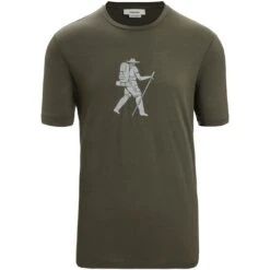 Icebreaker Tech Lite II Trail Hiker Short Sleeve Tee Men - Loden 10 Icebreaker Tech Lite II Trail Hiker Short Sleeve Tee Men - Loden -Icebreaker icebreaker mens tech lite ii trail hiker short sleeve tee loden 1 1383313