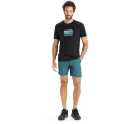 Icebreaker Tech Lite II Trailhead T-Shirt Men - Black 13 Icebreaker Tech Lite II Trailhead T-Shirt Men - Black -Icebreaker icebreaker mens tech lite ii trailhead t shirt black 5 1382348