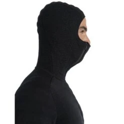 Icebreaker ZoneKnit™ Explore Long Sleeve Zip Hoodie Men - Black -Icebreaker icebreaker mens zoneknit explore long sleeve zip hoodie black 9 1536284