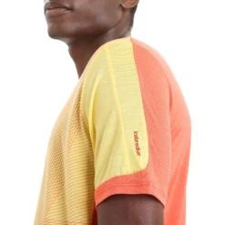 Icebreaker ZoneKnit™ GEODETIC Short Sleeve Tee Men - Summer/Vibrant Earth/AOP -Icebreaker icebreaker mens zoneknit geodetic short sleeve tee summer vibrant earth aop 6 1383469