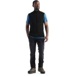 Icebreaker ZoneKnit™ Insulated Vest Men - Black 31 Icebreaker ZoneKnit™ Insulated Vest Men - Black -Icebreaker icebreaker mens zoneknit insulated vest black 15 1265249