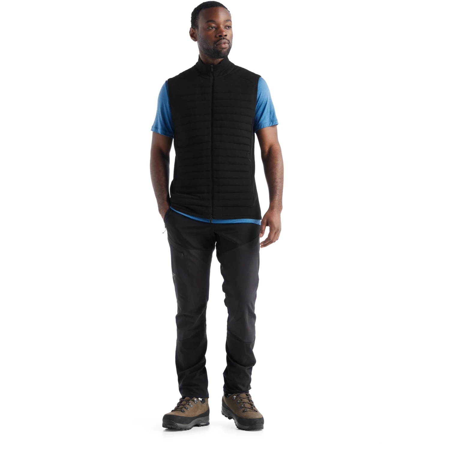 Icebreaker ZoneKnit™ Insulated Vest Men - Black 17 Icebreaker ZoneKnit™ Insulated Vest Men - Black - Image 15