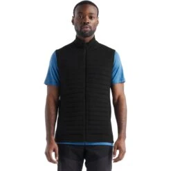 Icebreaker ZoneKnit™ Insulated Vest Men - Black