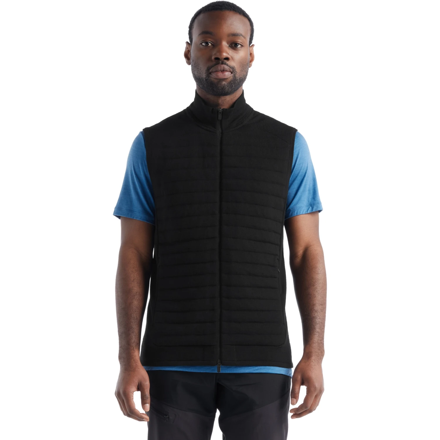 Icebreaker ZoneKnit™ Insulated Vest Men - Black 3 Icebreaker ZoneKnit™ Insulated Vest Men - Black