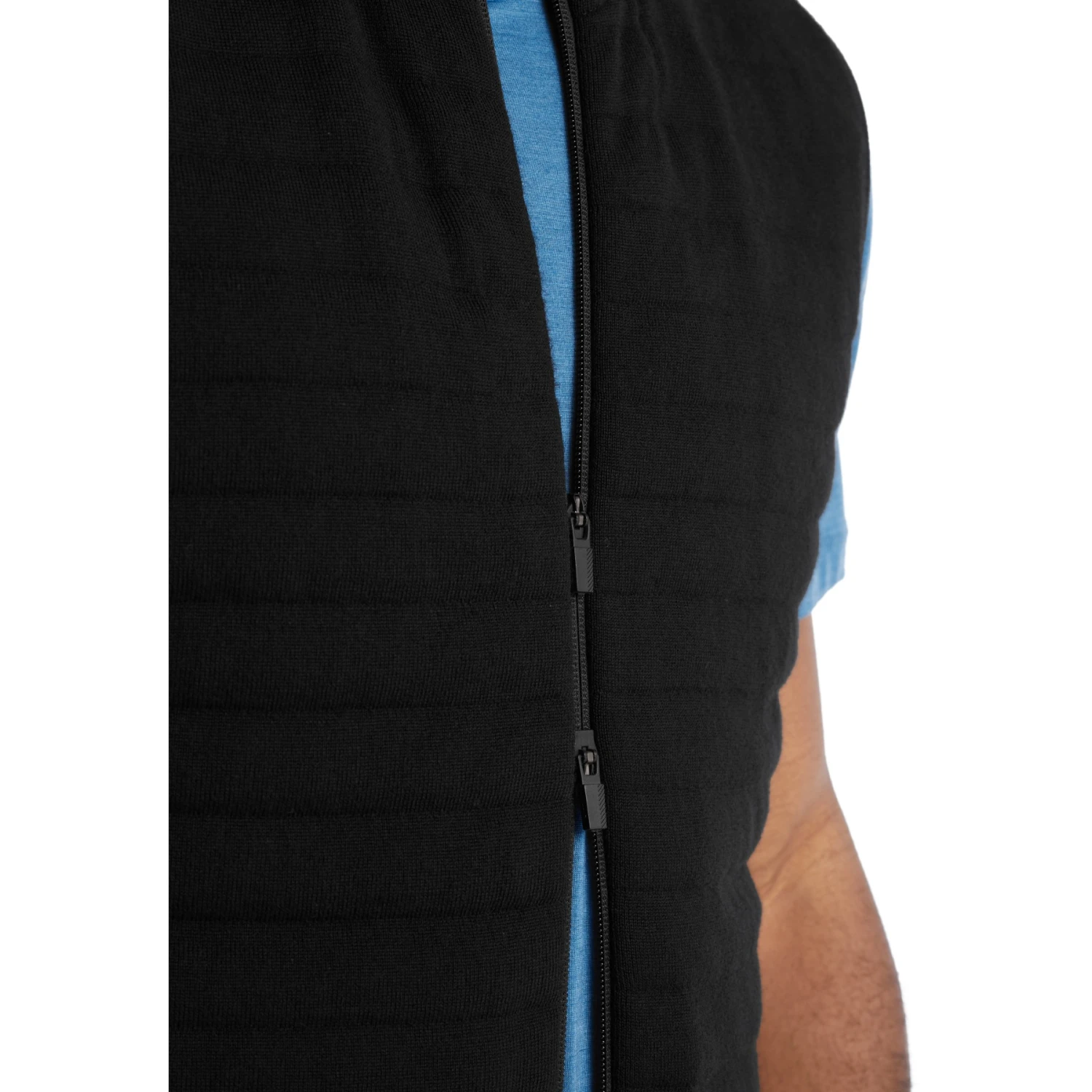 Icebreaker ZoneKnit™ Insulated Vest Men - Black 8 Icebreaker ZoneKnit™ Insulated Vest Men - Black - Image 6