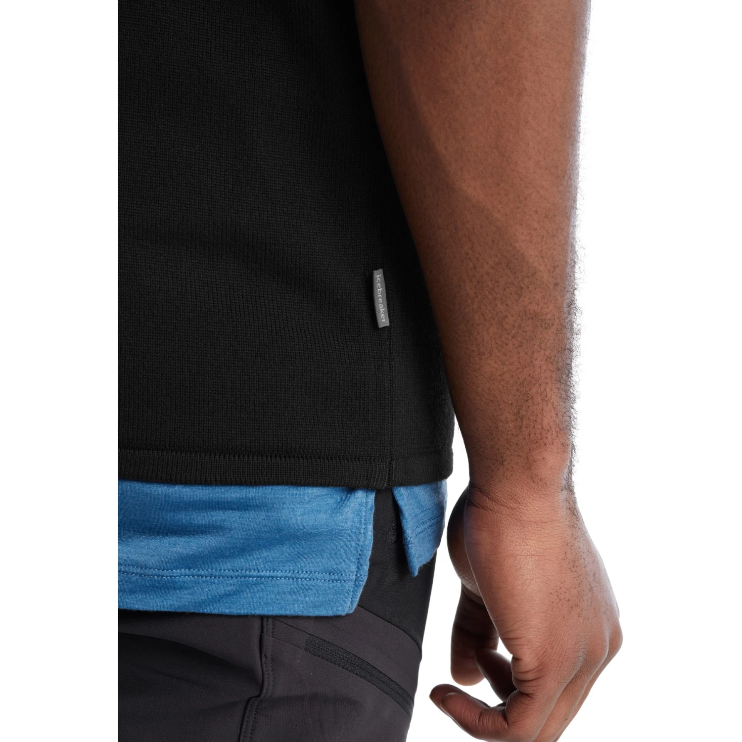 Icebreaker ZoneKnit™ Insulated Vest Men - Black 9 Icebreaker ZoneKnit™ Insulated Vest Men - Black - Image 7