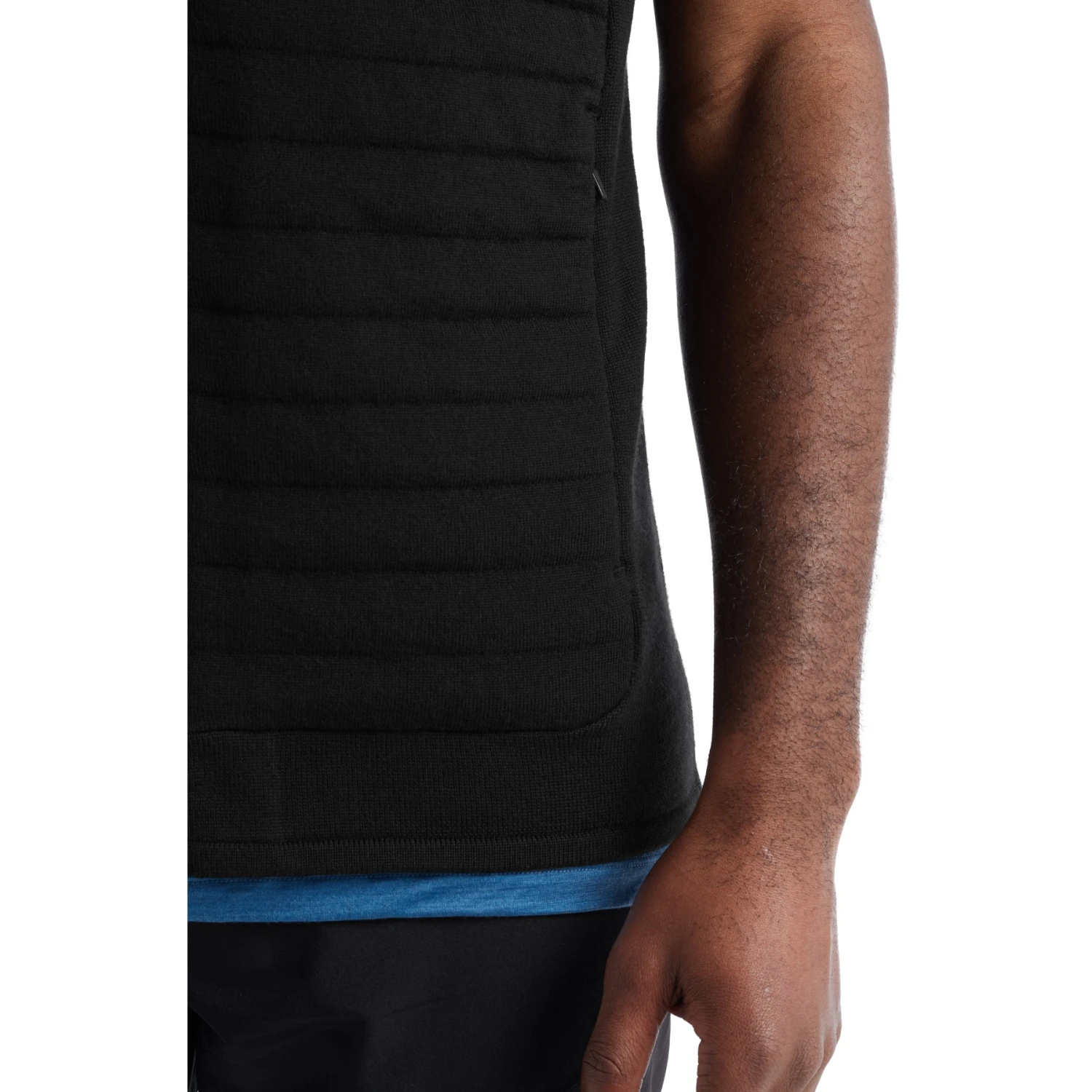Icebreaker ZoneKnit™ Insulated Vest Men - Black 10 Icebreaker ZoneKnit™ Insulated Vest Men - Black - Image 8