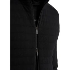 Icebreaker ZoneKnit™ Insulated Zip Hoodie Men - Black -Icebreaker icebreaker mens zoneknit insulated zip hoodie black 8 1040635