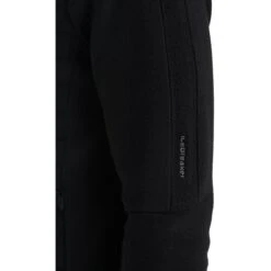 Icebreaker ZoneKnit™ Insulated Zip Hoodie Men - Black -Icebreaker icebreaker mens zoneknit insulated zip hoodie black 9 1040636
