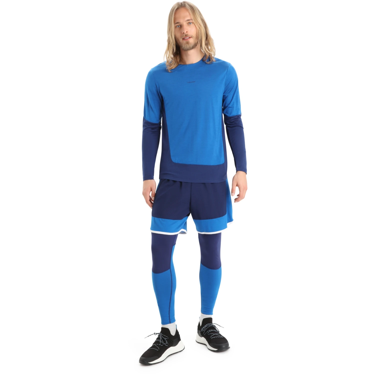 Icebreaker ZoneKnit™ Long Sleeve Tee Men - Lazurite/Royal Navy 8 Icebreaker ZoneKnit™ Long Sleeve Tee Men - Lazurite/Royal Navy - Image 6