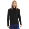 Icebreaker ZoneKnit™ Long Sleeve Zip Jacket Men - Black
