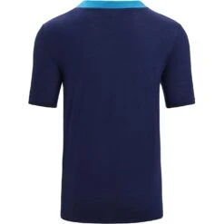 Icebreaker ZoneKnit™ Short Sleeve Tee Men - Geo Blue/Royal Navy -Icebreaker icebreaker mens zoneknit short sleeve tee geo blue royal navy 2 1383423