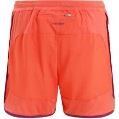 Icebreaker ZoneKnit™ Shorts Men - Vibrant Earth/Go Berry -Icebreaker icebreaker mens zoneknit shorts vibrant earth go berry 2 1382415