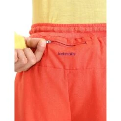 Icebreaker ZoneKnit™ Shorts Men - Vibrant Earth/Go Berry -Icebreaker icebreaker mens zoneknit shorts vibrant earth go berry 6 1458884