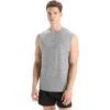 Icebreaker ZoneKnit™ Tank Men - Metro Hthr -Icebreaker icebreaker mens zoneknit tank metro hthr 3 1382425