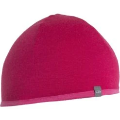 Icebreaker Pocket Hat - Electron Pink/Tempo