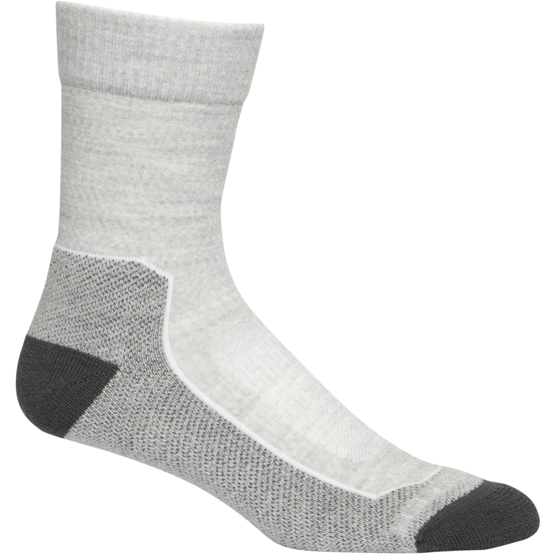 Icebreaker Hike Light Crew Socks Women - Blizzard HTHR 3 Icebreaker Hike Light Crew Socks Women - Blizzard HTHR