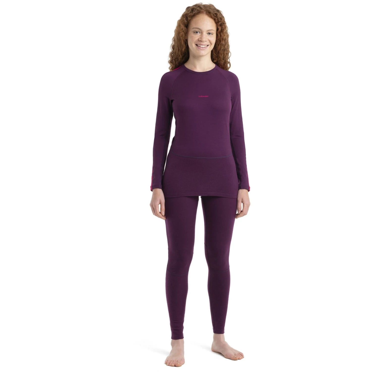 Icebreaker 200 ZoneKnit™ Leggings Women - Nightshade 8 Icebreaker 200 ZoneKnit™ Leggings Women - Nightshade - Image 6