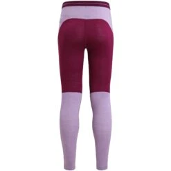 Icebreaker 125 ZoneKnit™ Leggings Women - Go Berry/Purple Gaze -Icebreaker icebreaker womens 125 zoneknit leggings go berry purple gaze 2 1385242
