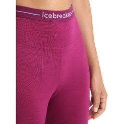 Icebreaker 125 ZoneKnit™ Leggings Women - Go Berry/Purple Gaze -Icebreaker icebreaker womens 125 zoneknit leggings go berry purple gaze 6 1385246