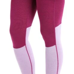 Icebreaker 125 ZoneKnit™ Leggings Women - Go Berry/Purple Gaze -Icebreaker icebreaker womens 125 zoneknit leggings go berry purple gaze 7 1385247
