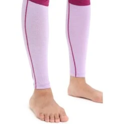 Icebreaker 125 ZoneKnit™ Leggings Women - Go Berry/Purple Gaze -Icebreaker icebreaker womens 125 zoneknit leggings go berry purple gaze 8 1385248