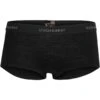 Icebreaker 200 Oasis Boy Shorts Women - Black