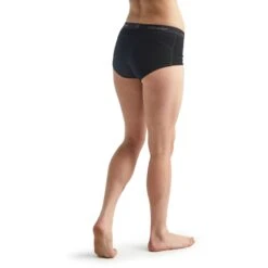 Icebreaker 200 Oasis Boy Shorts Women - Black -Icebreaker icebreaker womens 200 oasis boy shorts black 5 1041284