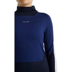 Icebreaker 200 Sonebula High Neck Long Sleeve Shirt Women - Midnight Navy/Royal Navy/Snow 14 Icebreaker 200 Sonebula High Neck Long Sleeve Shirt Women - Midnight Navy/Royal Navy/Snow -Icebreaker icebreaker womens 200 sonebula high neck long sleeve shirt midnight navy royal navy snow 5 1039815