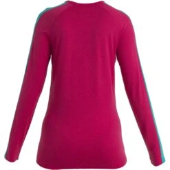 Icebreaker 200 Sonebula Crewe Long Sleeve Shirt Women - Electron Pink/Tempo/Flux Green 11 Icebreaker 200 Sonebula Crewe Long Sleeve Shirt Women - Electron Pink/Tempo/Flux Green -Icebreaker icebreaker womens 200 sonebula long sleeve crewe electron pink tempo flux green 2 1488726