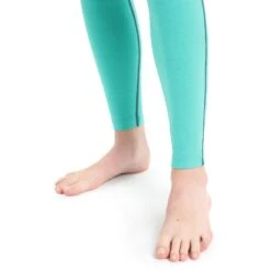Icebreaker 200 ZoneKnit™ Leggings Women - Green Glory/Fresh -Icebreaker icebreaker womens 200 zoneknit leggings green glory fresh 6 1382536