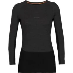 Icebreaker 200 ZoneKnit™ Crewe Long Sleeve Shirt Women - Jet Hthr/Black/Metro Hthr 10 Icebreaker 200 ZoneKnit™ Crewe Long Sleeve Shirt Women - Jet Hthr/Black/Metro Hthr -Icebreaker icebreaker womens 200 zoneknit long sleeve crewe jet hthr black metro hthr 1 1379845