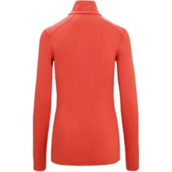 Icebreaker 260 Tech Half Zip Long Sleeve Shirt Women - Vibrant Earth -Icebreaker icebreaker womens 260 tech half zip long sleeve shirt vibrant earth 2 1382568