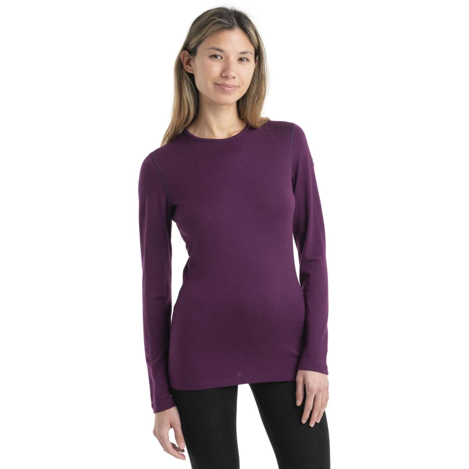 Icebreaker 260 Tech Crewe Long Sleeve Shirt Women - Nightshade 3 Icebreaker 260 Tech Crewe Long Sleeve Shirt Women - Nightshade