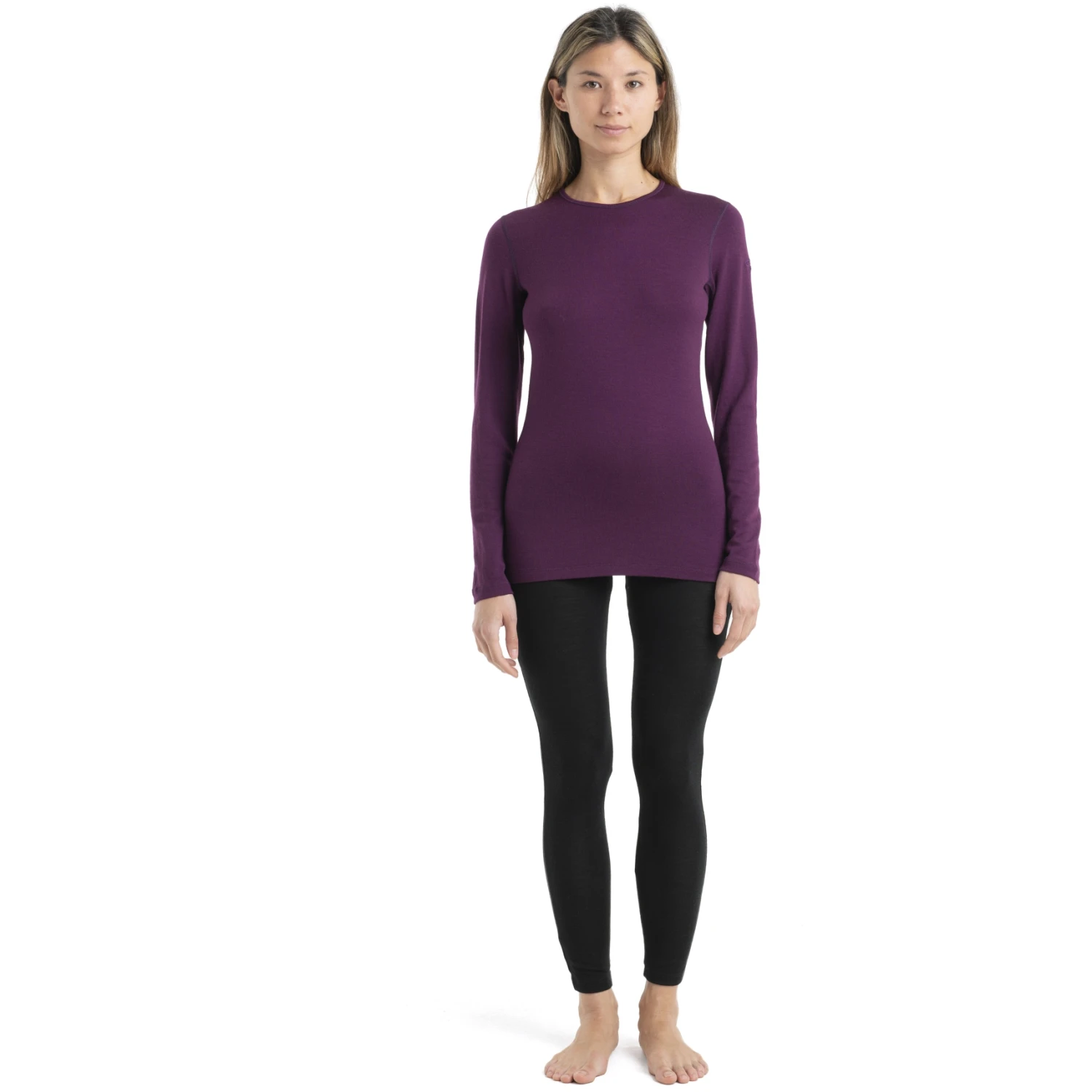 Icebreaker 260 Tech Crewe Long Sleeve Shirt Women - Nightshade 5 Icebreaker 260 Tech Crewe Long Sleeve Shirt Women - Nightshade - Image 3