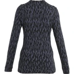 Icebreaker 260 Vertex Crewe Glacial Flow Long Sleeve Shirt Women - Graphite/Black/Jet HTHR 10 Icebreaker 260 Vertex Crewe Glacial Flow Long Sleeve Shirt Women - Graphite/Black/Jet HTHR -Icebreaker icebreaker womens 260 vertex crewe glacial flow long sleeve graphite black jet hthr 2 1488906