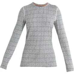 Icebreaker 260 Vertex Crewe Herenga Long Sleeve Shirt Women - Snow/Black 11 Icebreaker 260 Vertex Crewe Herenga Long Sleeve Shirt Women - Snow/Black -Icebreaker icebreaker womens 260 vertex crewe herenga long sleeve snow black 1 1488893