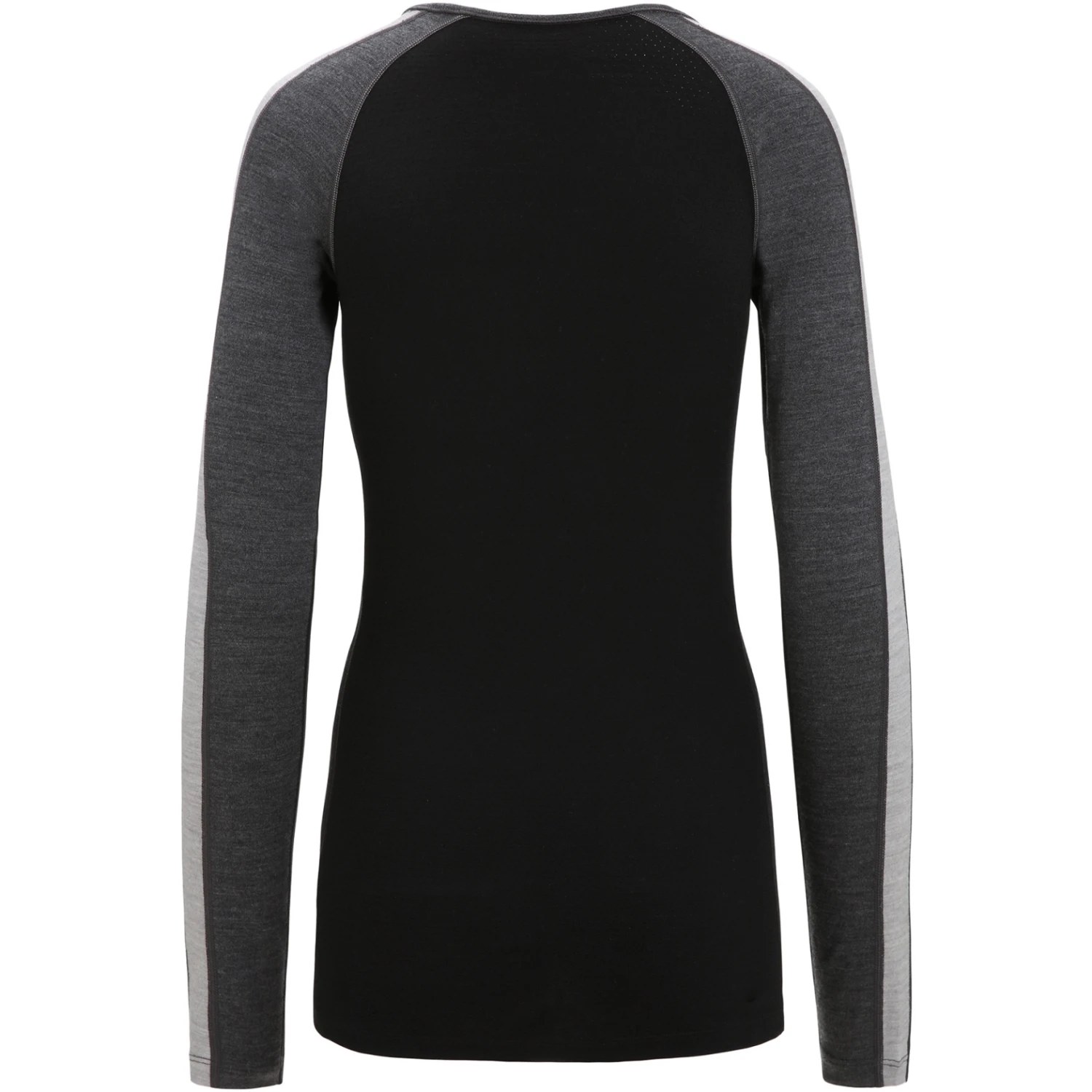 Icebreaker 260 ZoneKnit™ Crewe Long Sleeve Shirt Women - Jet HTHR/Black/Metro HTHR 6 Icebreaker 260 ZoneKnit™ Crewe Long Sleeve Shirt Women - Jet HTHR/Black/Metro HTHR - Image 4