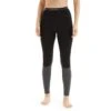 Icebreaker 260 ZoneKnit™ Leggings Women - Black/Jet Hthr -Icebreaker icebreaker womens 260 zoneknit leggings black jet hthr 1 1555013