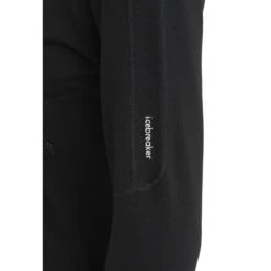 Icebreaker 560 Realfleece™ Elemental II Long Sleeve Zip Women - Black -Icebreaker icebreaker womens 560 realfleece elemental ii long sleeve zip black 4 1555418