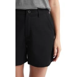 Icebreaker Berlin Shorts Women - Black -Icebreaker icebreaker womens berlin shorts black 7 1146907