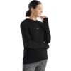 Icebreaker Cool-Lite⢠Long Sleeve Hoodie Women - Black 1 Icebreaker Cool-Lite⢠Long Sleeve Hoodie Women - Black -Icebreaker icebreaker womens cool lite long sleeve hoodie black 2 1269756