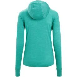Icebreaker Cool-Lite™ Long Sleeve Hoodie Women - Fresh -Icebreaker icebreaker womens cool lite long sleeve hoodie fresh 2 1381071